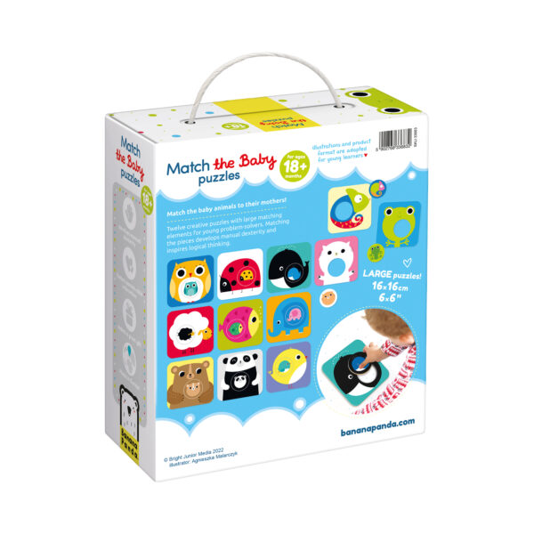 Match The Baby Puzzles, 12 Puzzles, 18+ Months