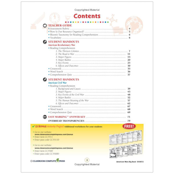 American Wars Big Book World Conflict Series