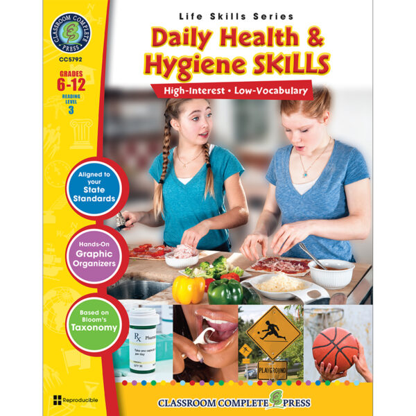 ERSCCP5792.jpg Daily Health & Hygiene Skills Book, Grade 6-12
