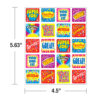 Positive Words Motivational Stickers, 120 Per Pack, 12 Packs