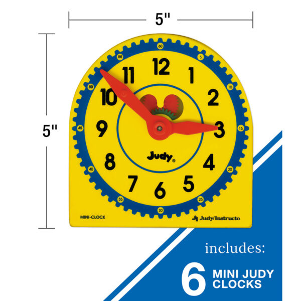 Judy Clock Class Pack, 6 Clocks