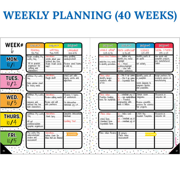 Happy Place Teacher Planner