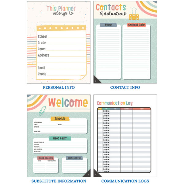 We Belong Teacher Planner