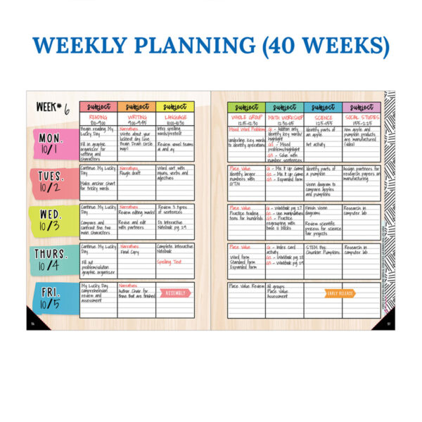 Creatively Inspired Teacher Planner
