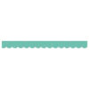 We Belong Speckled Teal Scalloped Borders Per Pack, 39 Feet Per Pack, 6 Packs