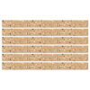 We Belong Speckled Kraft Paper Straight Borders Per Pack, 36 Feet Per Pack, 6 Packs