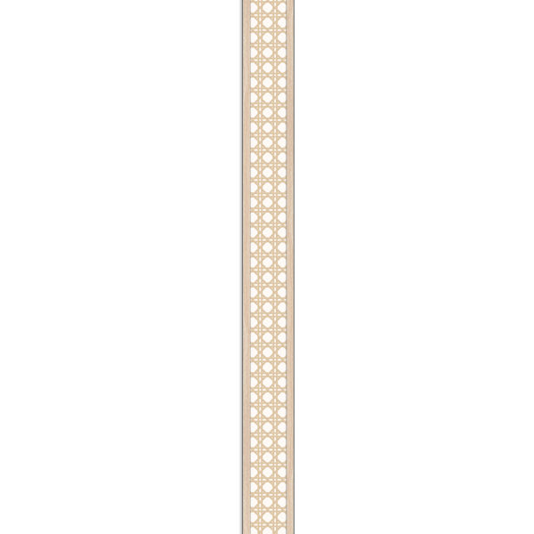 True to You Woven Cane Straight Bulletin Board Borders, 36 Feet Per Pack, 6 Packs