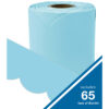 Rolled Scalloped Bulletin Board Border, Sky Blue, 65 Feet, Pack of 3