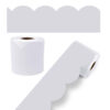 Rolled Scalloped Bulletin Board Border, Whisper Gray, 65 Feet, Pack of 3