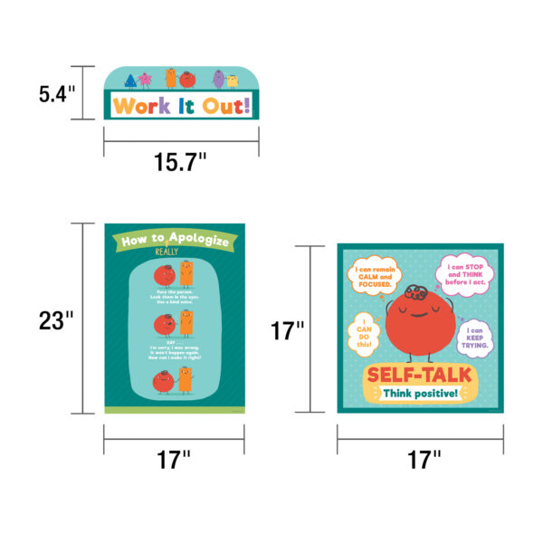 ERSCD-110470_2.jpg Social Problem-Solving Bulletin Board Set, 7 Pieces