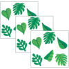 One World Tropical Leaves Cut-Outs, 36 Per Pack, 3 Packs