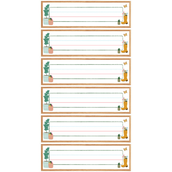 Grow Together Nameplates, 36 Per Pack, 6 Packs