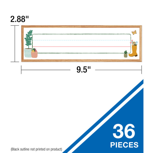 Grow Together Nameplates, 36 Per Pack, 6 Packs