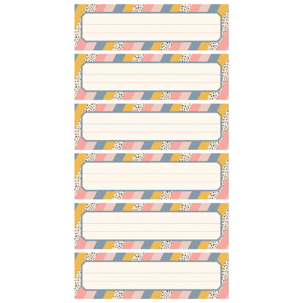 We Belong Nameplates, 36 Per Pack, 6 Packs