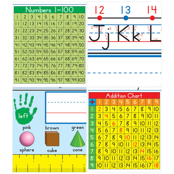 Traditional Manuscript Nameplates, Grade 1-3, 36 Per Pack, 3 Packs