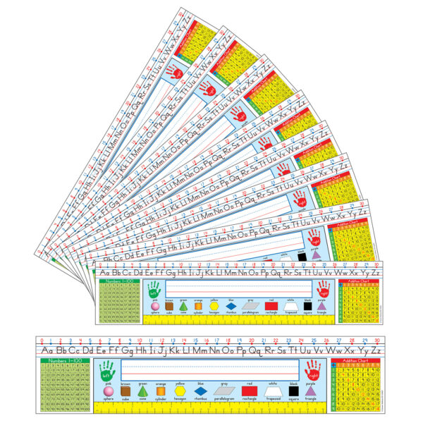 Traditional Manuscript Nameplates, Grade 1-3, 36 Per Pack, 3 Packs