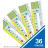Traditional Manuscript Nameplates, Grade 1-3, 36 Per Pack, 3 Packs