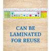 Traditional Manuscript Nameplates, Grade 1-3, 36 Per Pack, 3 Packs