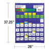 Complete Calendar and Weather Pocket Chart