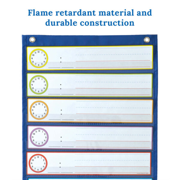 Deluxe Scheduling Pocket Chart