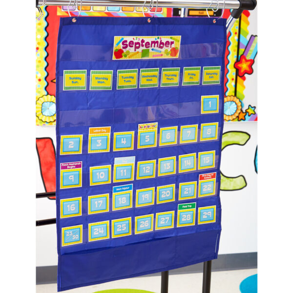 Deluxe Calendar Pocket Chart