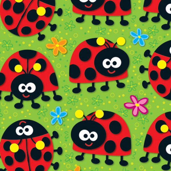 Ladybugs Shape Stickers, 72 Per Pack, 12 Packs