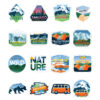 Adventure Vinyl Stickers, 100 Per Pack, 3 Packs