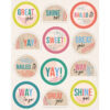 True to You Motivators Motivational Stickers, 72 Per Pack, 12 Packs