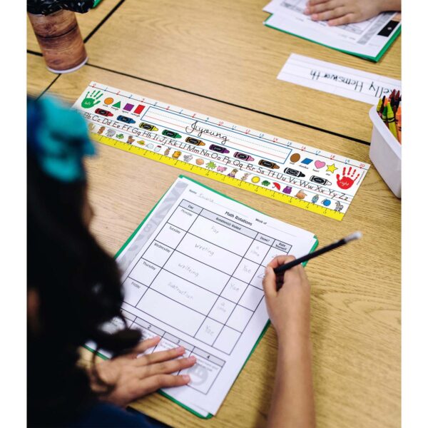 Traditional Manuscript Nameplates, Grade K-3, 36 Per Pack, 3 Packs