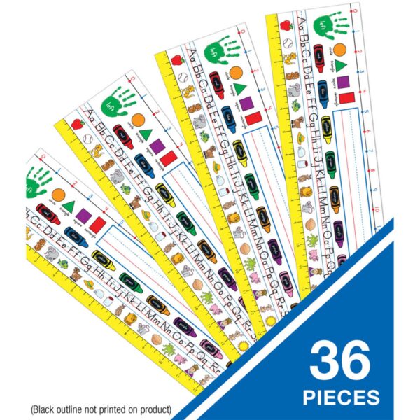 Traditional Manuscript Nameplates, Grade K-3, 36 Per Pack, 3 Packs