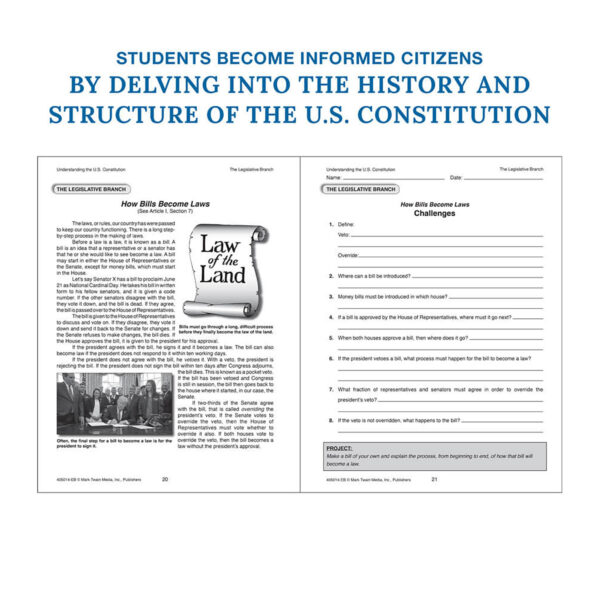 Understanding the U.S. Constitution, Grades 5-12