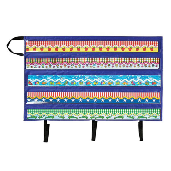 ERSCD-5652-2_2.jpg Border Pocket Chart Storage, 5 Pockets, Pack of 2