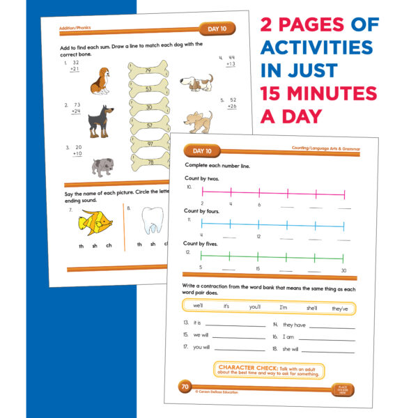 ERSCD-704697_2.jpg Summer Bridge Activities Workbook, Grade 1-2, Paperback
