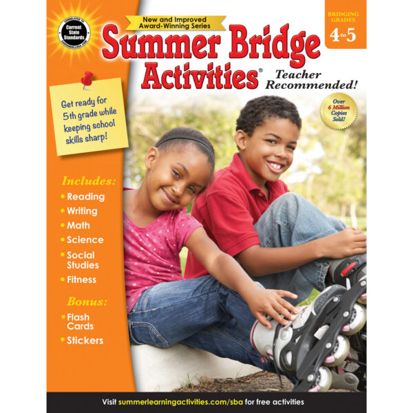 CD-704700-4-5.indd Summer Bridge Activities Workbook, Grade 4-5, Paperback
