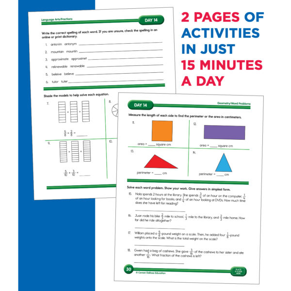 ERSCD-704700_1.jpg Summer Bridge Activities Workbook, Grade 4-5, Paperback