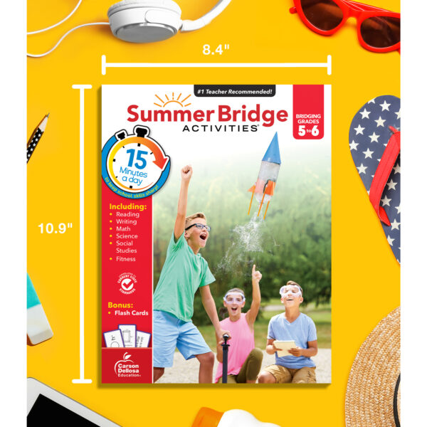 Summer Bridge Activities Workbook, Grade 5-6, Paperback
