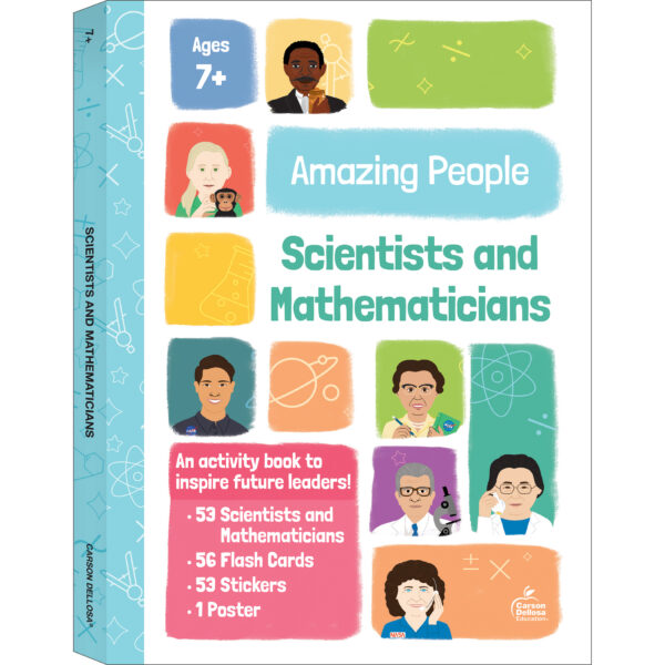 ERSCD-705465.jpg Amazing People: Scientists and Mathematicians Activity Book