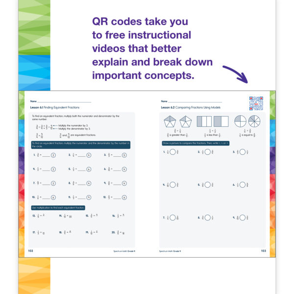 ERSCD-705503_1.jpg Spectrum Math Workbook, Grade 4