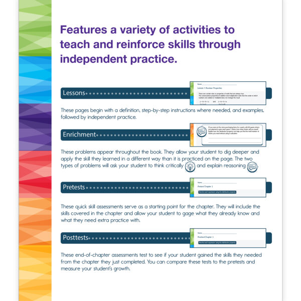 Spectrum Math Workbook, Grade 8