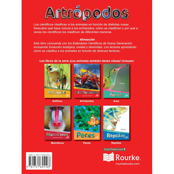 Artrópodos Hardcover