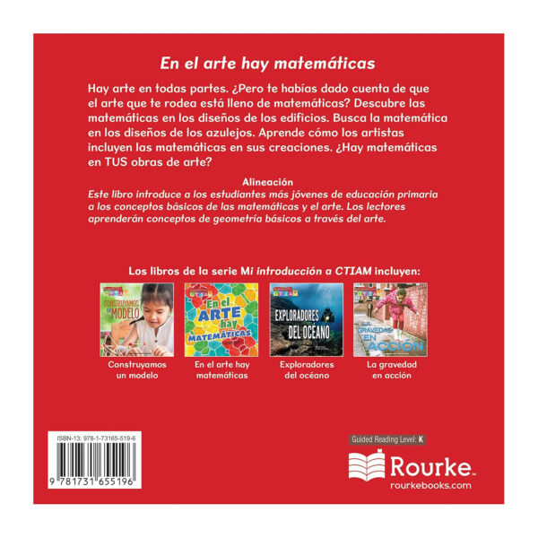 ERSCD-9781731654687_2.jpg En el arte hay matemáticas Hardcover