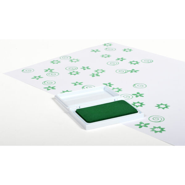 Washable Stamp Pad - Green - Pack of 6