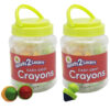 ERSCE-6911-2.jpg Easy Grip Crayons - 6 Per Set - 2 Sets
