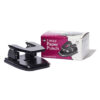 ERSCHL022-2_1.jpg 2-Hole Paper Punch, 2 3-4" Center, 30 Sheet Capacity, Black, Pack of 2