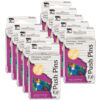 Push Pins, Assorted Colors, 100 Per Box, 10 Boxes