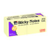 Sticky Notes, 1 1-2" x 2", Plain, 100 Sheets-Pad, 12 Pads-Pack, 12 Packs