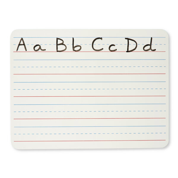 Dry Erase Lap Board, 1-Sided Lined, 9" x 12", Pack of 12