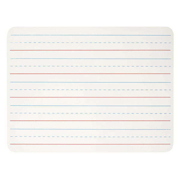 Dry Erase Lap Board, 1-Sided Lined, 9" x 12", Pack of 12