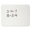 Dry Erase Board, 2-Sided Lined-Plain, 9" x 12", Pack of 6
