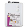 ERSCHL35200-4_3.jpg Framed Magnetic Dry Erase Board with Marker & Magnets, Assorted Colors, 8.5" x 11", Pack of 4